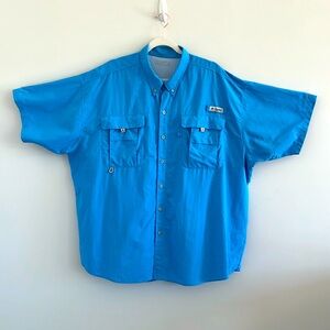 Columbia Men’s PFG Bahama™ II‎ Short Sleeve Shirt omni shade button down